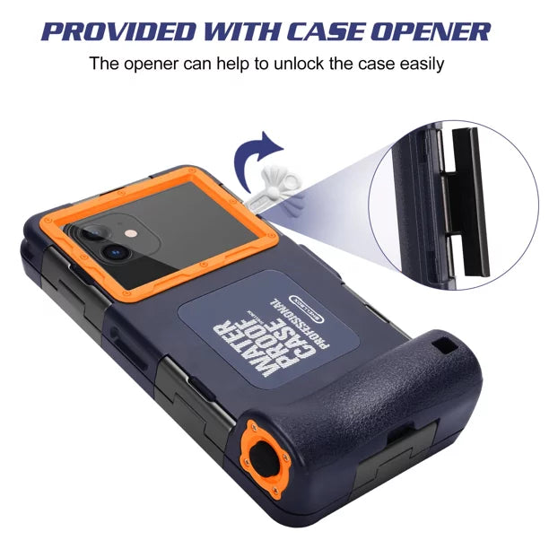 Video Protective Up Professional Inch Diving V20 UrbanX And vivo Waterproof [15m/50ft] for Photo Surfing Housing Case with Pro LCD Lanyard all Snorkeling to Phones Swimming Underwater 6.9