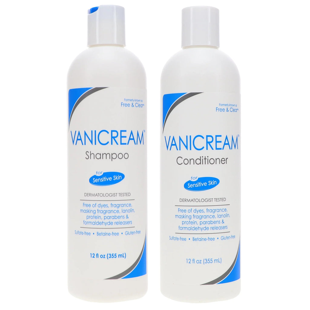 Combo 12 Vanicream oz & oz Conditioner Pack Shampoo 12