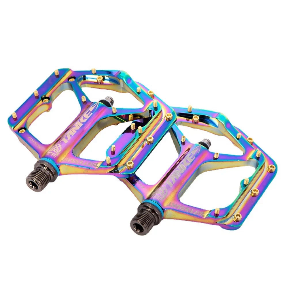 Colorful Cycling Nebublu Bike for Aluminium Pedals, MTB Non-slip Bike Adventures! Pedals Perfect Road -