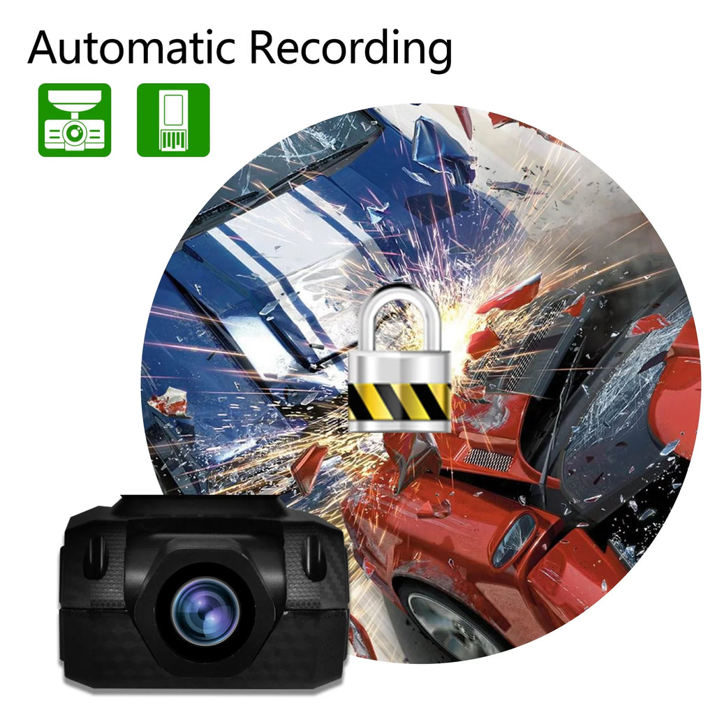 Car 1080P Vision HD Support Loop Camera Angle DVR ADAS Recording Night Recorder 170 Dash Road Wide USB Video