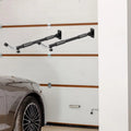Mounted Roof Suitcase Rack Lay Rack Portable Flat Luggage Box Organizer Trunk Stable Wall Rack