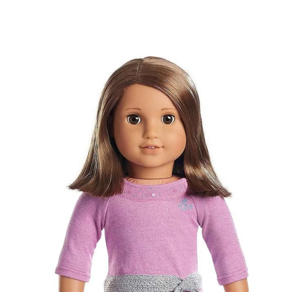 Brown Truly Doll Girl Skin #28 Me Eyes DN28 Brown Medium Hair American 18"