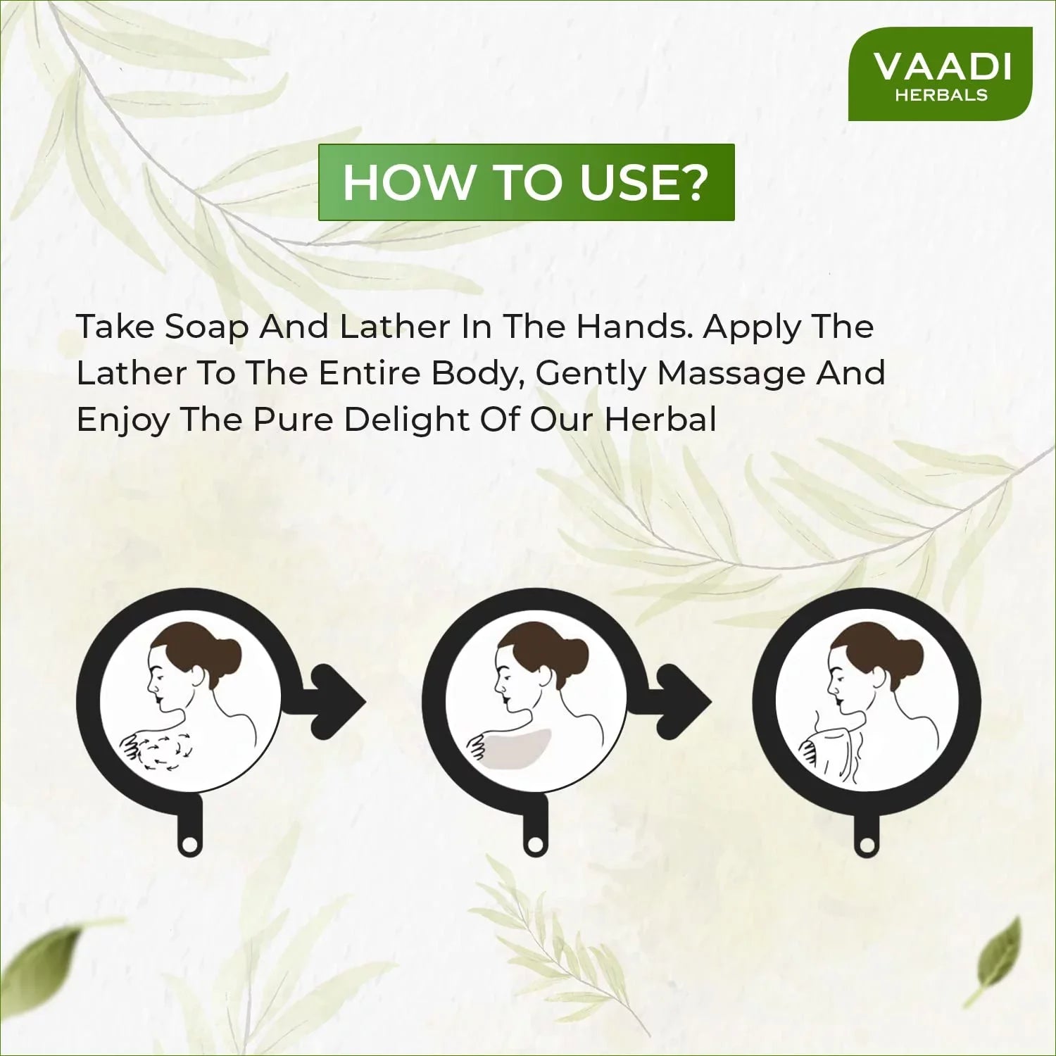 Herbals 75G Fresh Vaadi Soap, Papaya