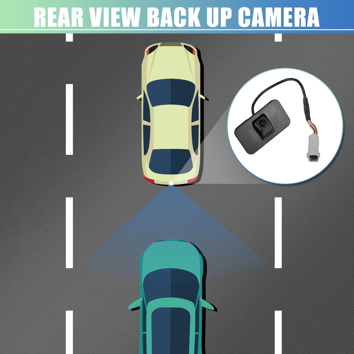 Park for Reverse 3500 Camera Camera Suburban View Chevrolet Rear Assist Up 2016-2019 Rear 1pcs Back