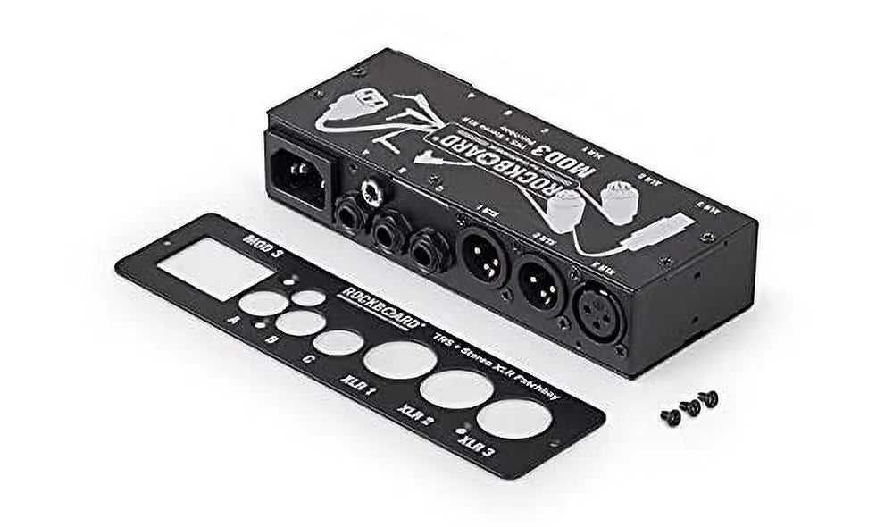 B XLR, RBO RockBoard Vocal Module for V2 TRS 3 MOD with V2 3 Rockboard