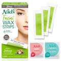 Face - Wipes Nad's Hair Removal 48 Kit Strips - for Strips + + Calming 8 Skin Powder Women With Facial Wax Protection Oil Facial Waxing Wax