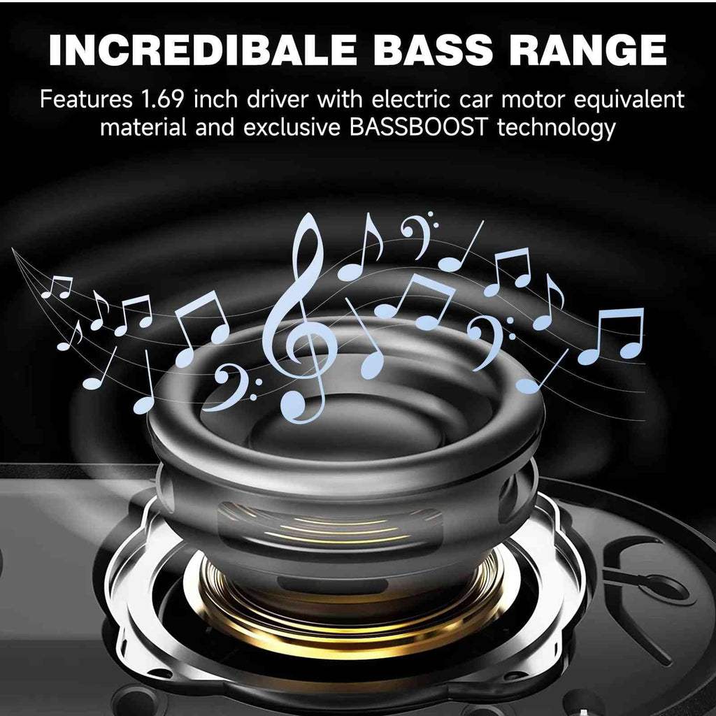 Boat, Bluetooth with Biking 20H Clip, Speaker Black Big Stylo Sound, for IPX7 Punchy Compact UrbanX Speaker Pack Waterproof Wireless with Bass, LG 5 Audience Pool, Series Beach, & Playtime, 2