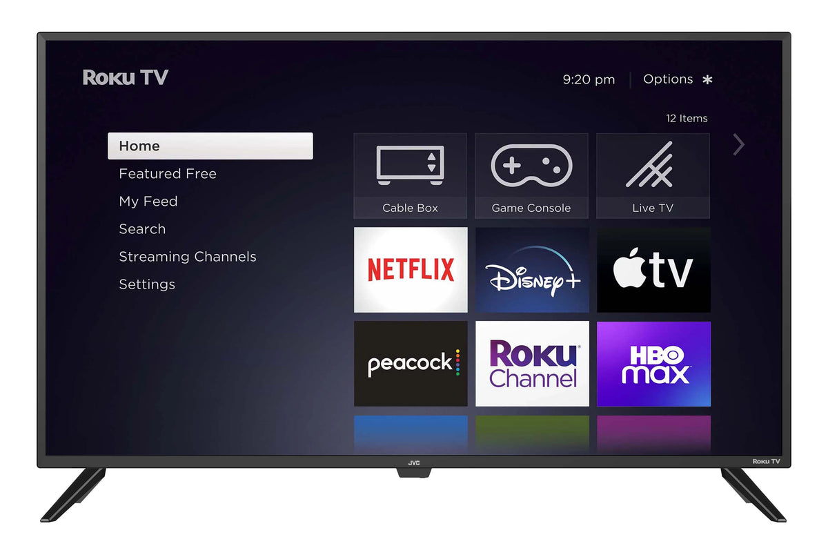 QLED 58" Roku Class UHD Smart TV 4K Series JVC Quantum LT-58MAW804