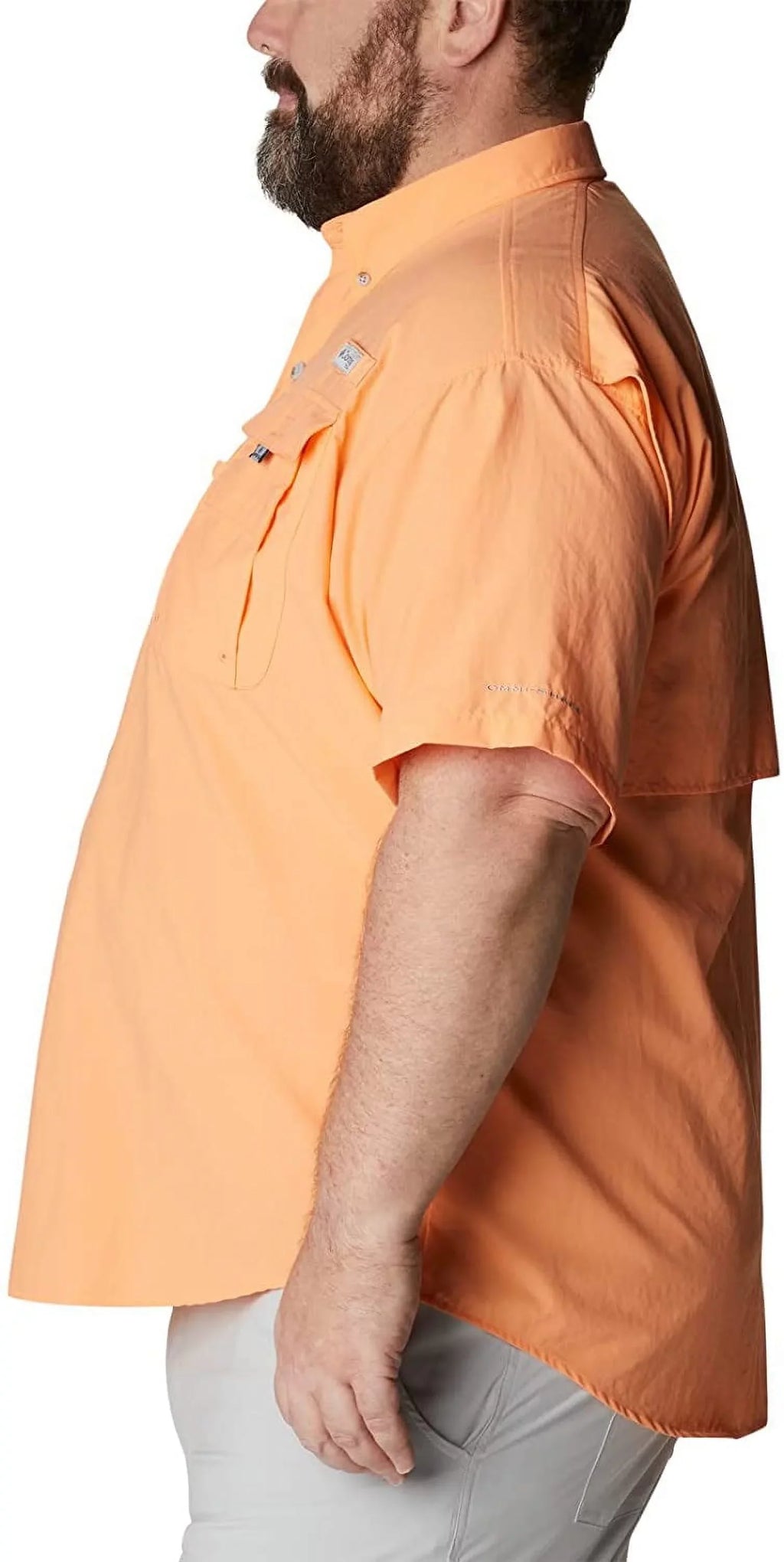 Columbia Men's II Bright XX-Small Short Sleeve Nectar, Shirt, Bahama
