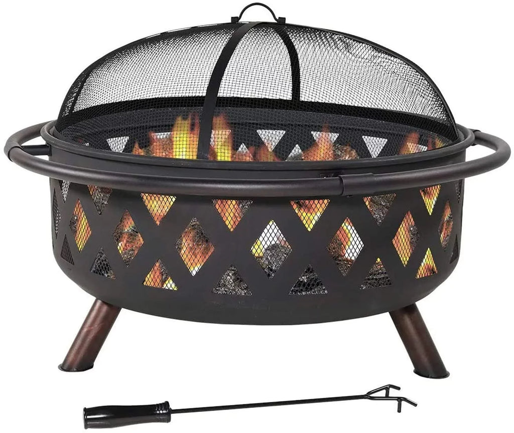 Portable Grill Party Fire Pit Sofia And Bonfire Outdoor Pit Assemble And Easy