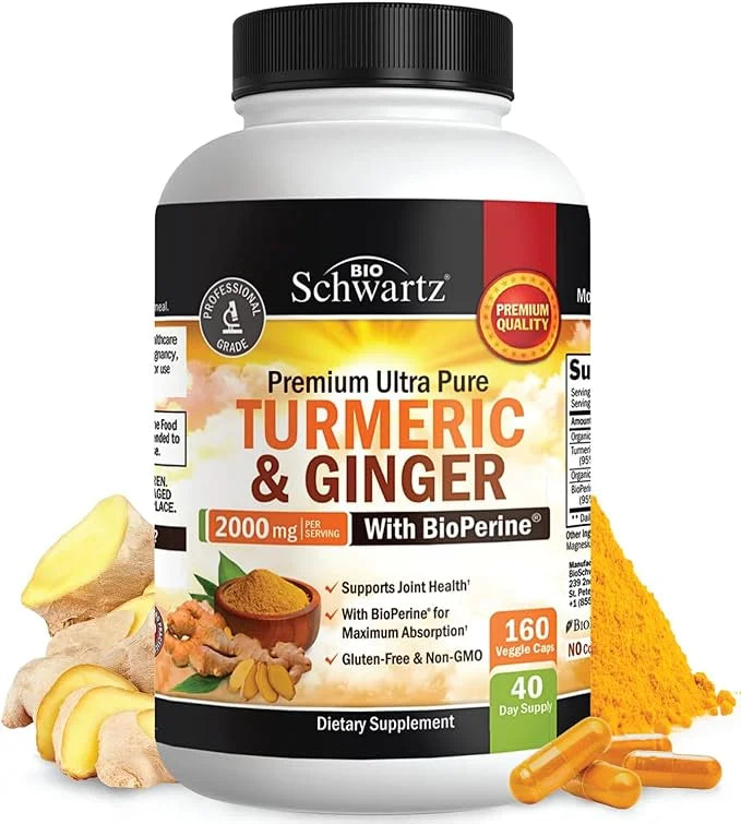 | and Ct BioSchwartz root with Max Absorption BioPerine Turmeric Potency and Ginger 160 |