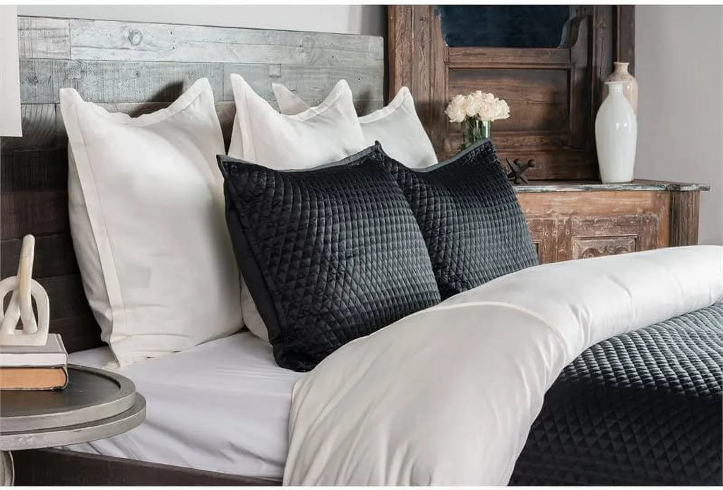 Home Euro Kosas Black 100% by Sham Winthrop Sateen