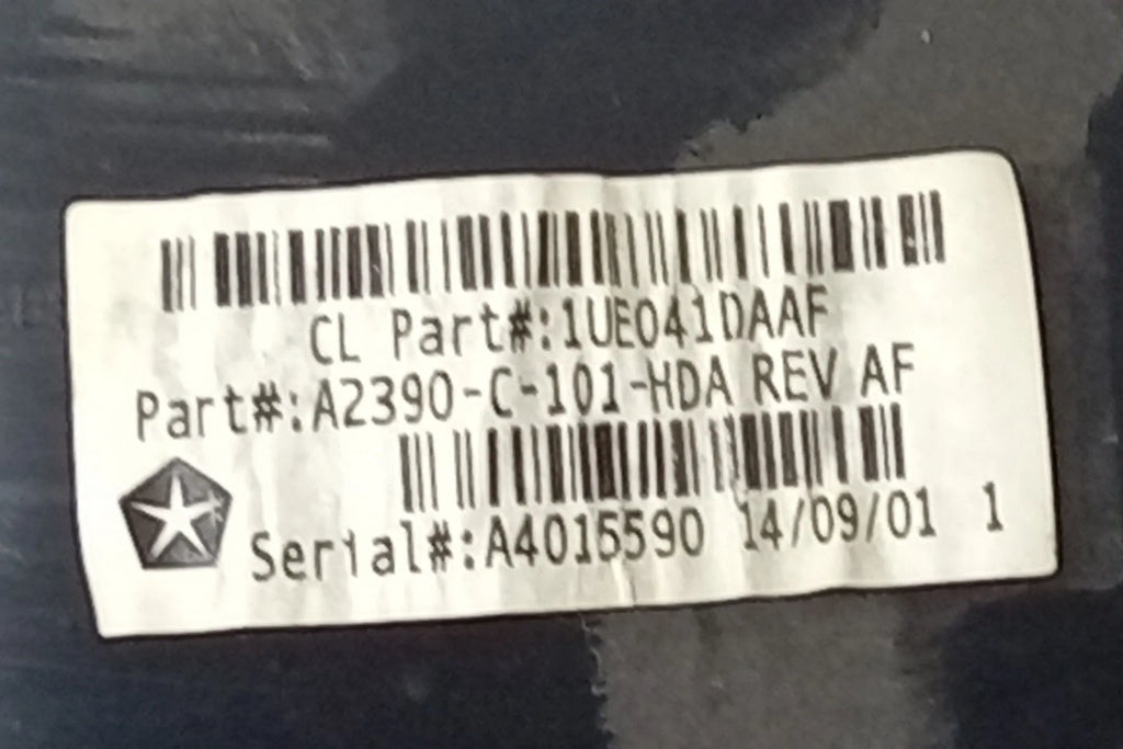 Console Overhead Cherokee (Good) Roof OEM Jeep 15 2015 Pre-Owned
