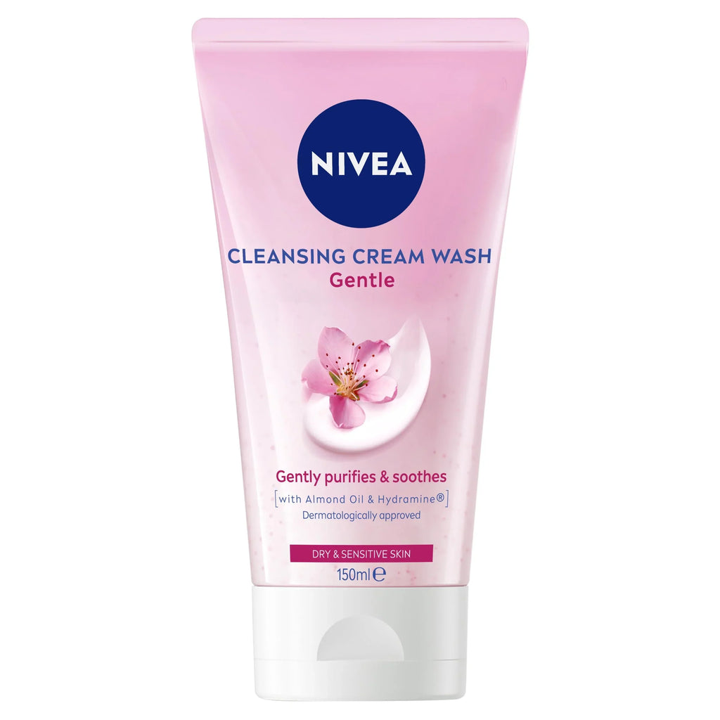 For Cleansing Daily Visage Sensitive Gentle Dry Essentials Skin (150Ml) Cream Wash & Nivea