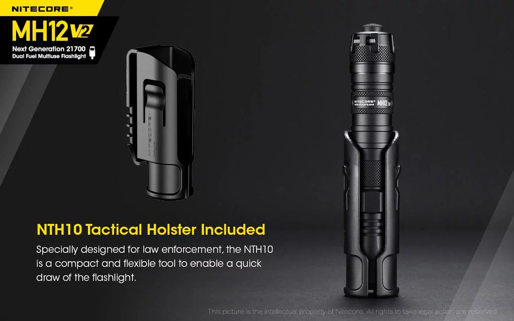 XP-L2 -1200 Nitecore NL2150HPi (Included) -21700 Combo: V2 V6 Flashlight + Battery 21700 5000mAh LED Battery Lumens CREE MH12