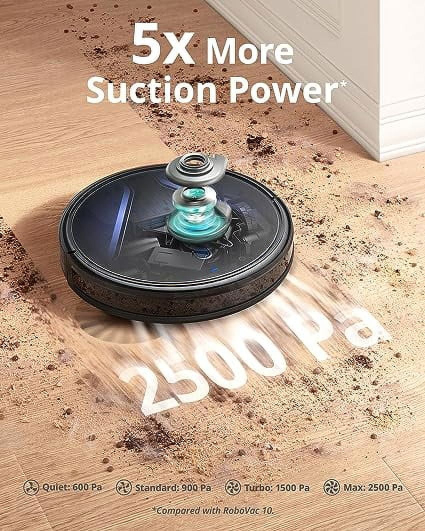 '- Eufy Pa Vacuum 2500 by Dynamic Robot Open RoboVac T2257111 G20 Anker Box Black