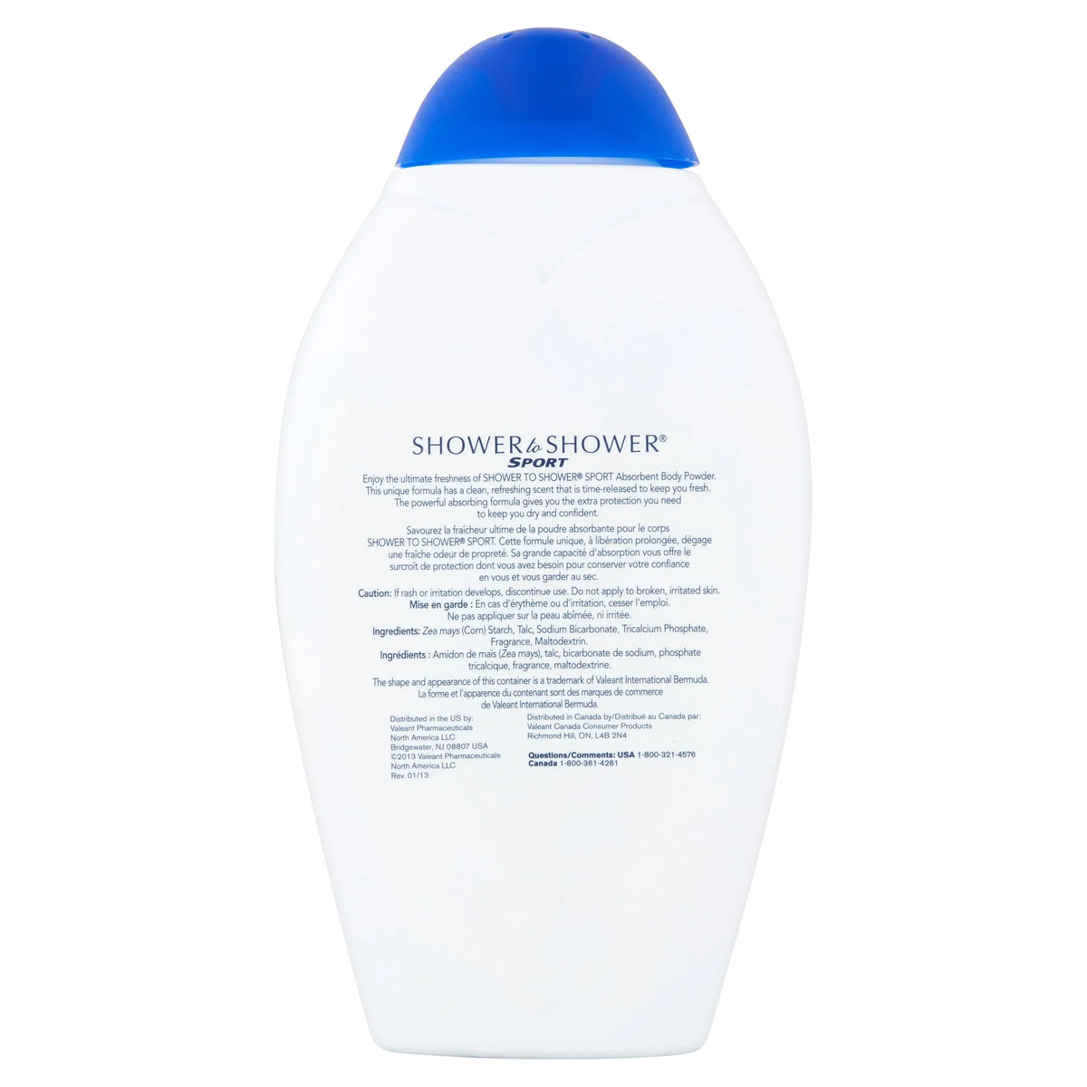 oz of Powder 6) Shower 13 Body (Pack Shower Sport, To