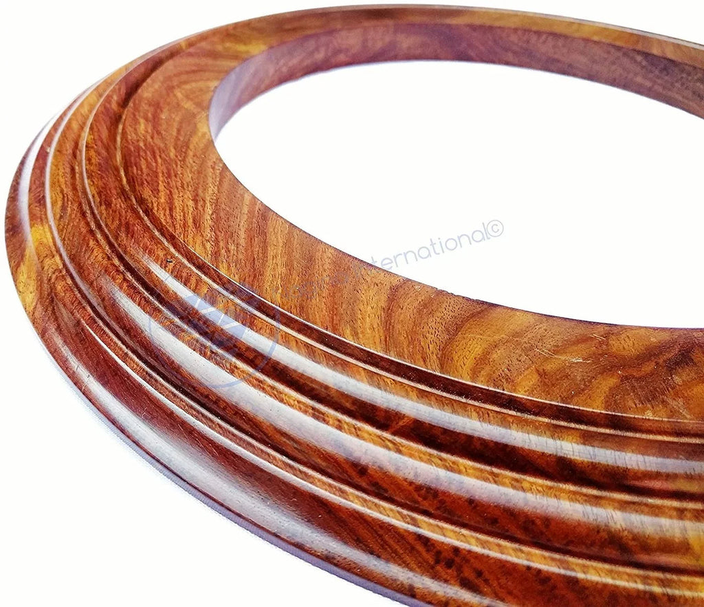 | Solid Base Inches) Frame Handcrafted (16 International Hardwood Wooden Nagina Polished