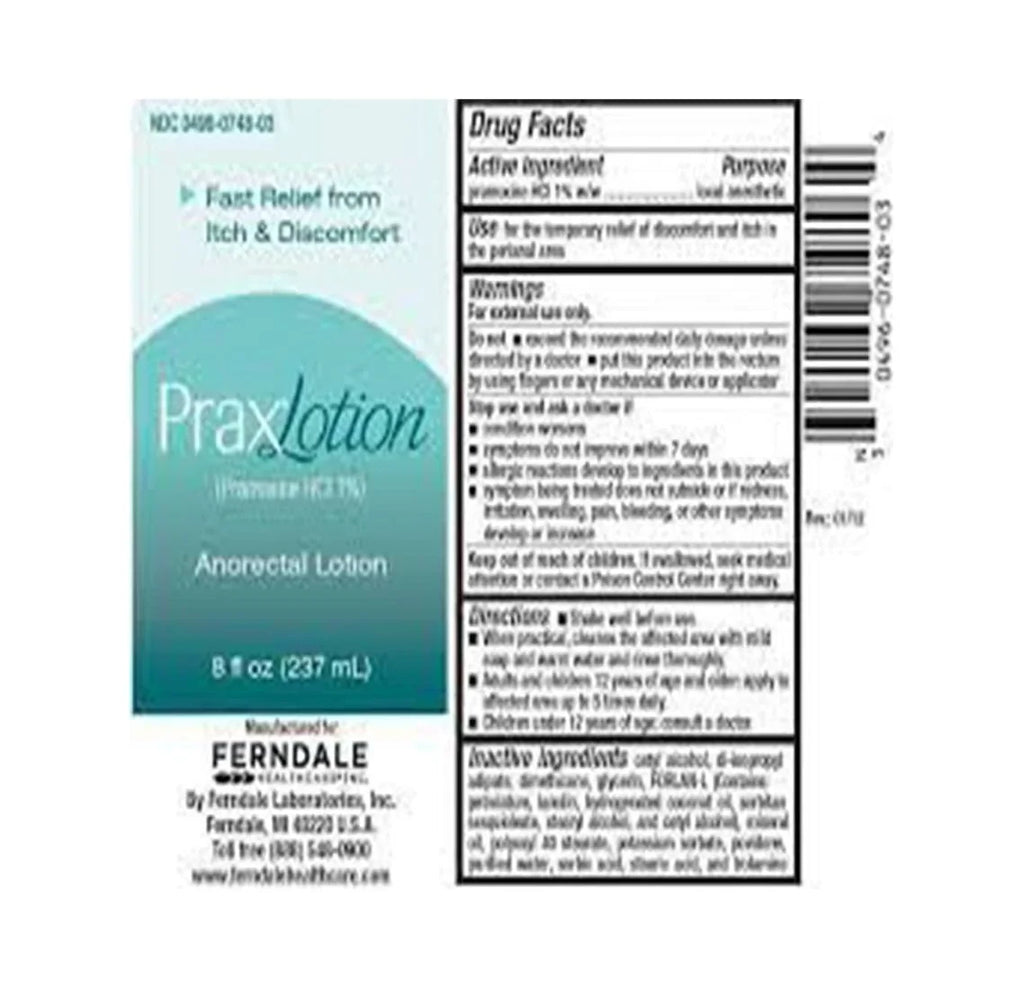 4 Ferndale Lotion, Fl. Oz. Prax