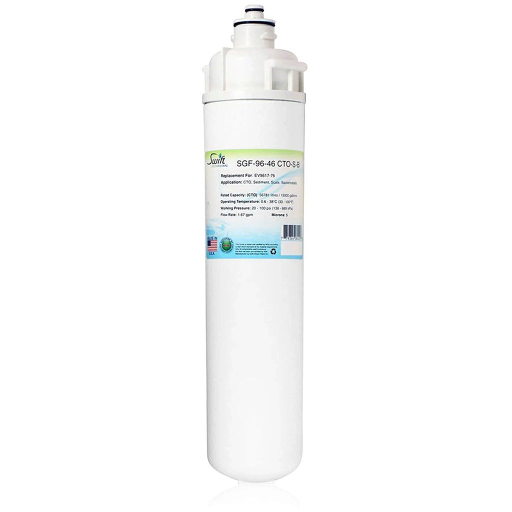 Filter 2) of Made in Water CTO-S-B Swift Compatible (Pack Filters EV9617-76, for Green Commercial USA SGF-96-46