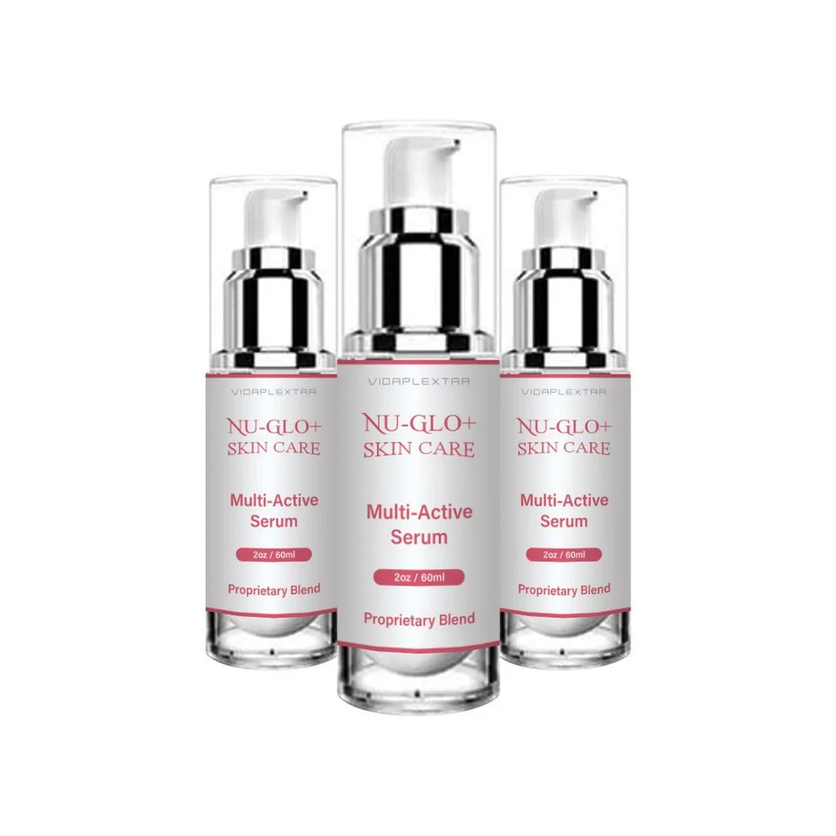 Pack) (3 Nu-Glo+ Nu-Glo+ Skincare Serum Skincare -