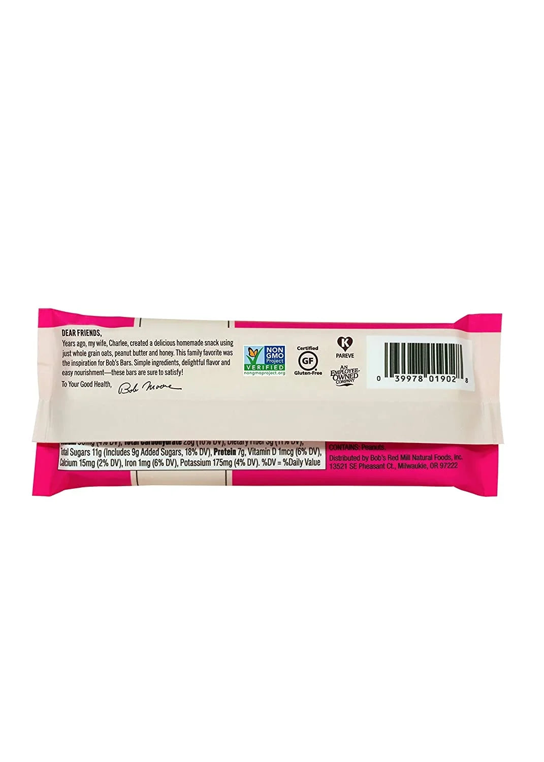 Mill Jelly Red Butter -- & Oats Bars Bar 12 Bob's Bob's Peanut
