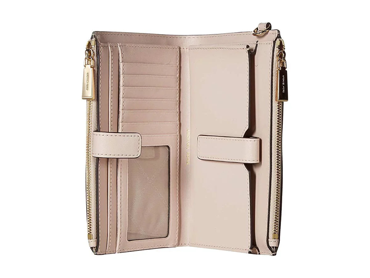 Pink Zip Kors Soft Wristlet Double Michael Michael