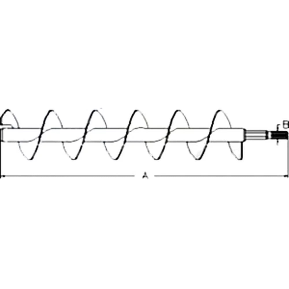 Horizontal AMAH234554 Middle Auger, Unloading RAParts