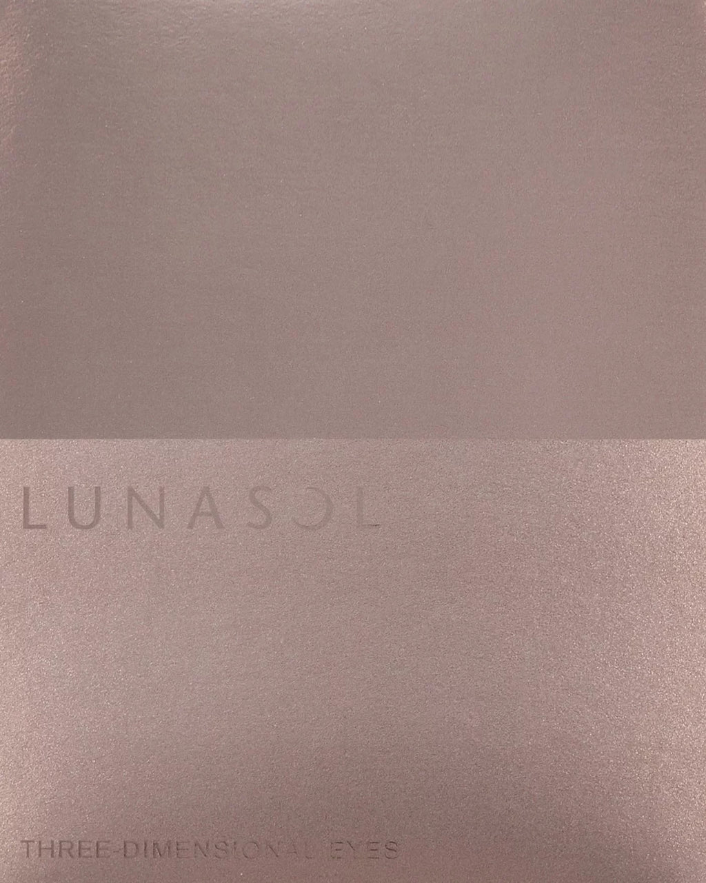Eyes Three Beige 4g 1) Neutral 01 Eyeshadow (x Dimensional LUNASOL