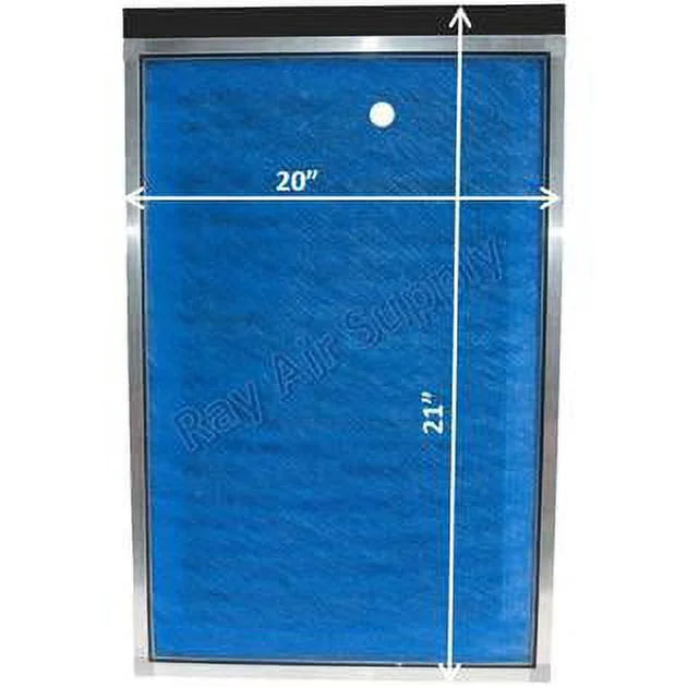 (3 Guard Pack) with Replacement Filter BLUE 20x21 MicroPower SUPPLY Compatible Pads Cleaner Air RAYAIR