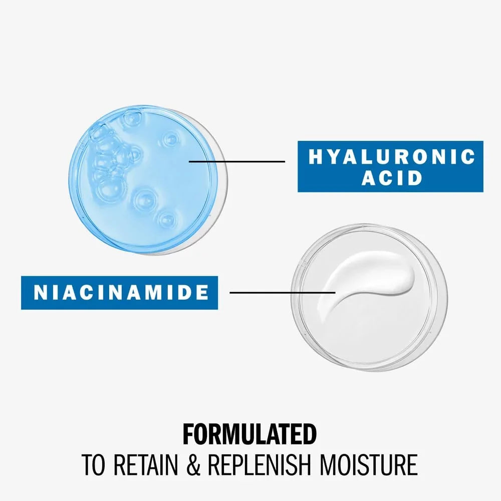 Acid Dry Hydrate Niacinamide, Hyaluronic Fragrance Recyclable Packaging For Plump Hyaluronic Hydrating & With Jar Gel Skin Oz Free Olay And Moisturizer Eco Gel Face 2 Moisturizer,