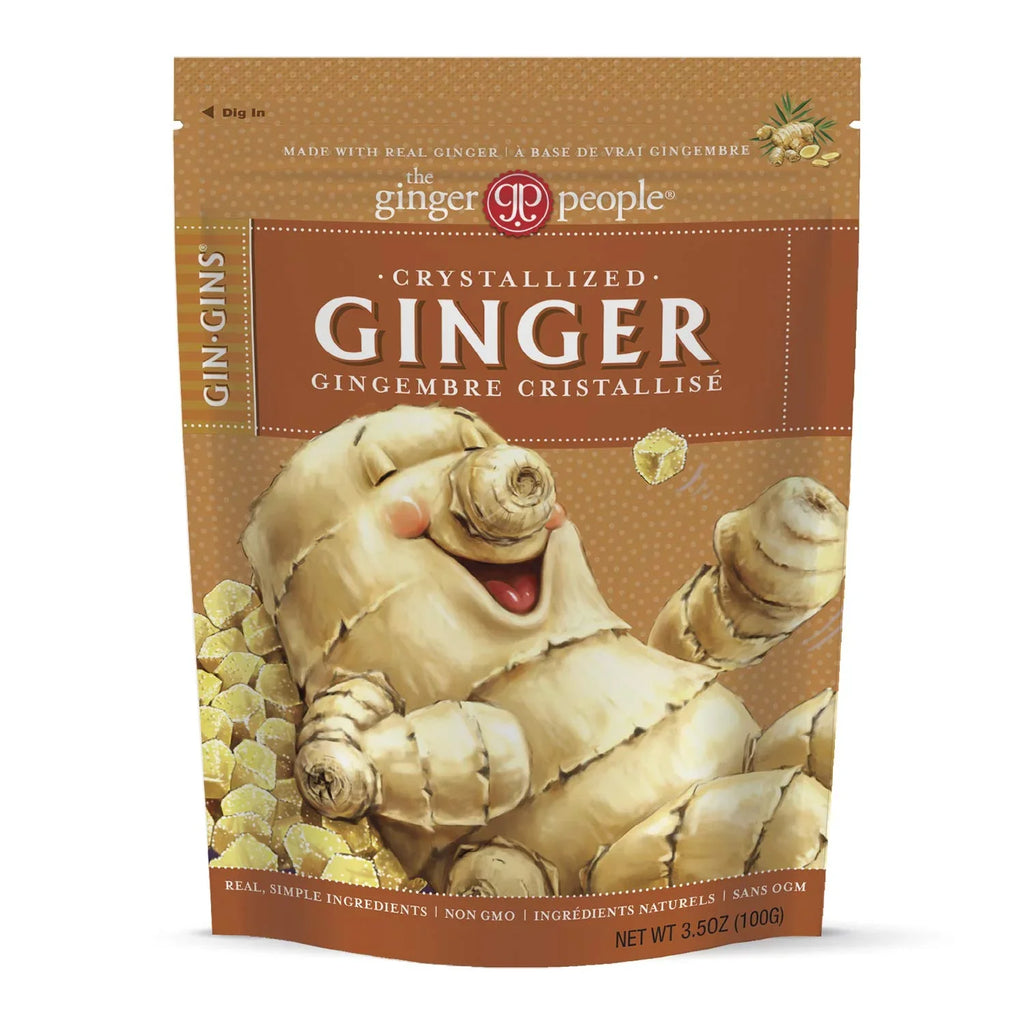 Ginger People, Of The Gins Candy, (Pack Gin 12) 3.5 Ounce