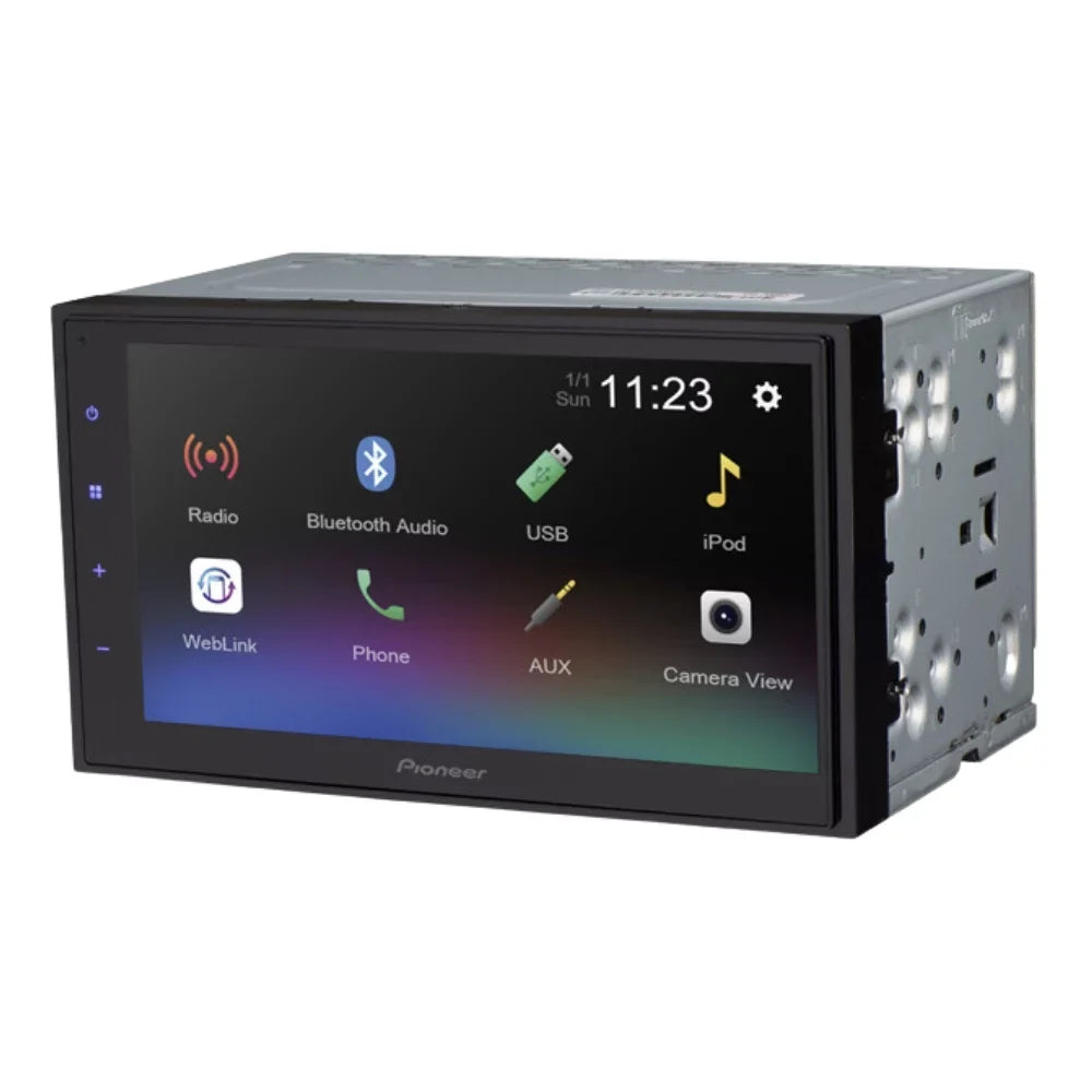 DMH-341EX (Refurbished) w/ Pioneer Restored Camera Receiver Digital Multimedia 6.8" Backup