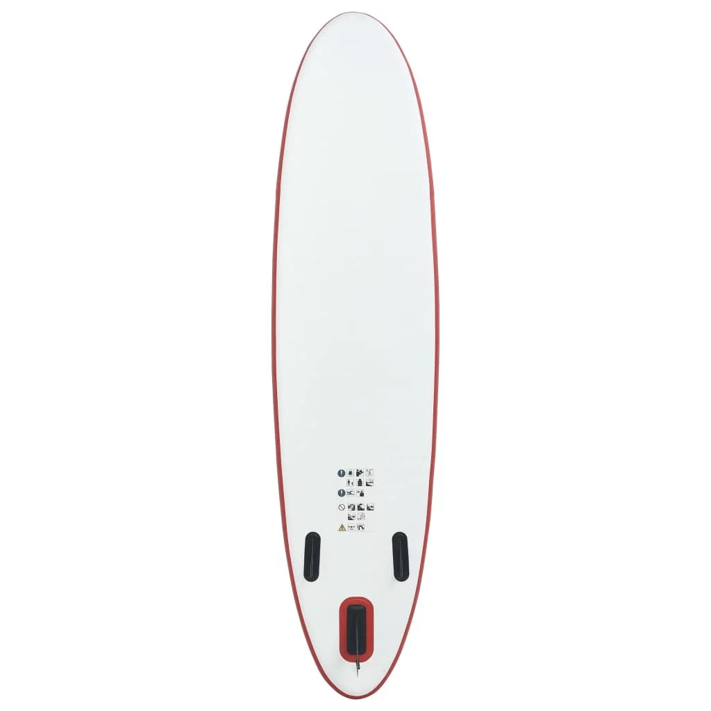 and Stand Surfboard Board in Inflatable Red Paddle Captivating Up White Set An