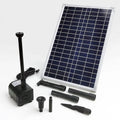 for (No Protection 25W Panel 370GpH Solar Pond, 25W KIT: Aquarium Pump Backup DC Pump with Fish Water and 18V Water Battery) Solar Fountain, Dry-Run