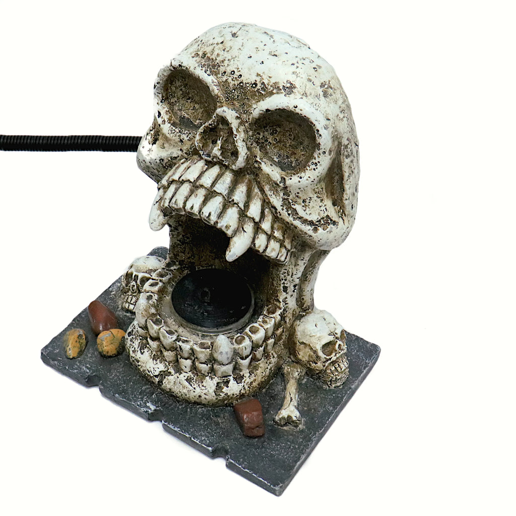 Statuary Pro Outdoor Feature Skull Fountain Water Custom Spitter Decorative