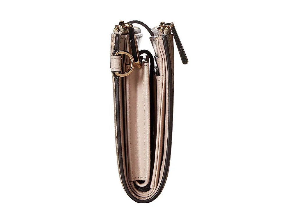 Pink Zip Kors Soft Wristlet Double Michael Michael
