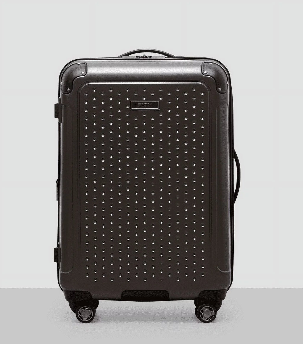 Cole 24 Dot Side Suitcase Embossed Inch York CHARCOAL Hard Kenneth New