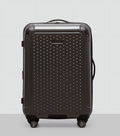 Cole 24 Dot Side Suitcase Embossed Inch York CHARCOAL Hard Kenneth New