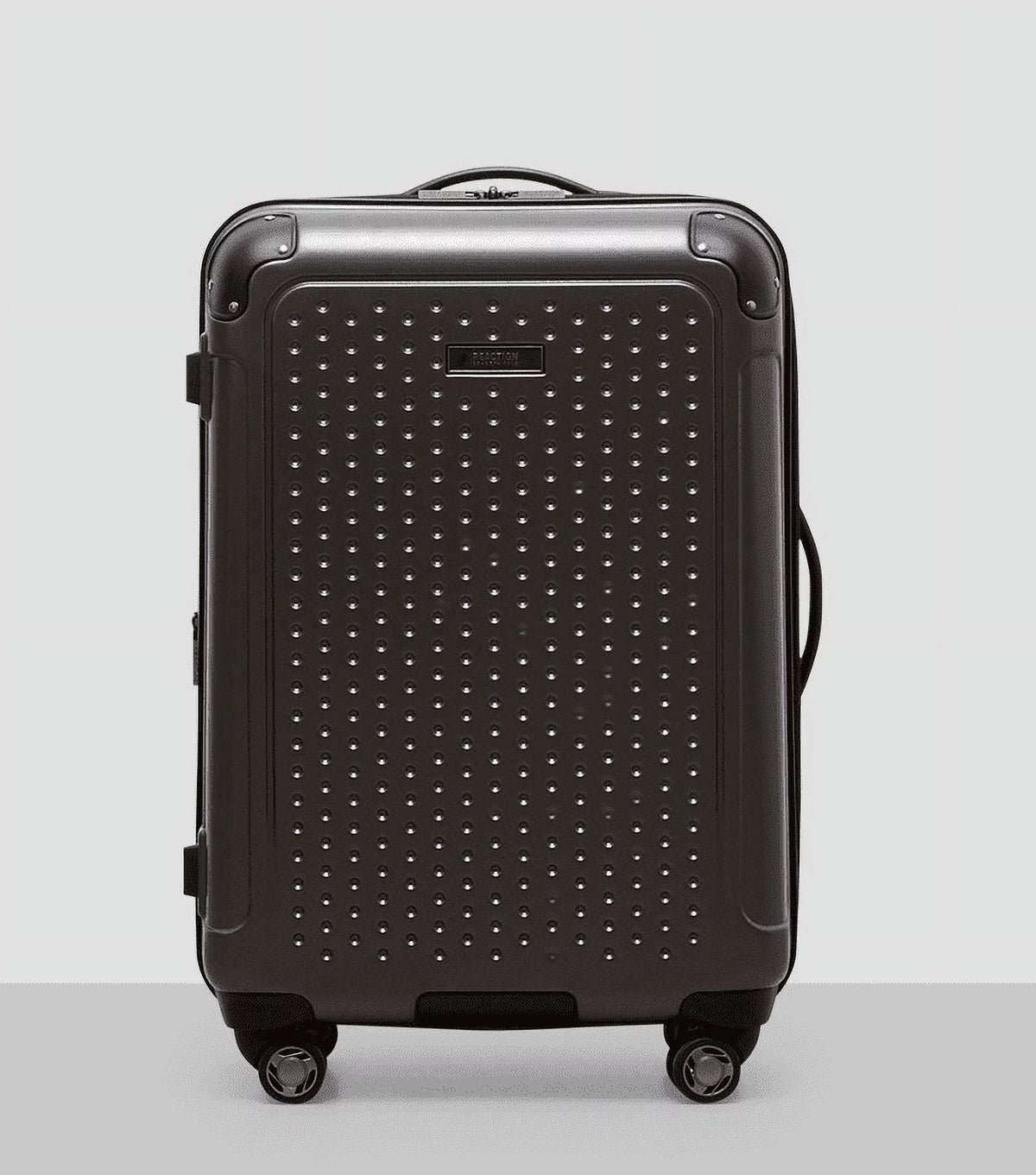 Cole 24 Dot Side Suitcase Embossed Inch York CHARCOAL Hard Kenneth New