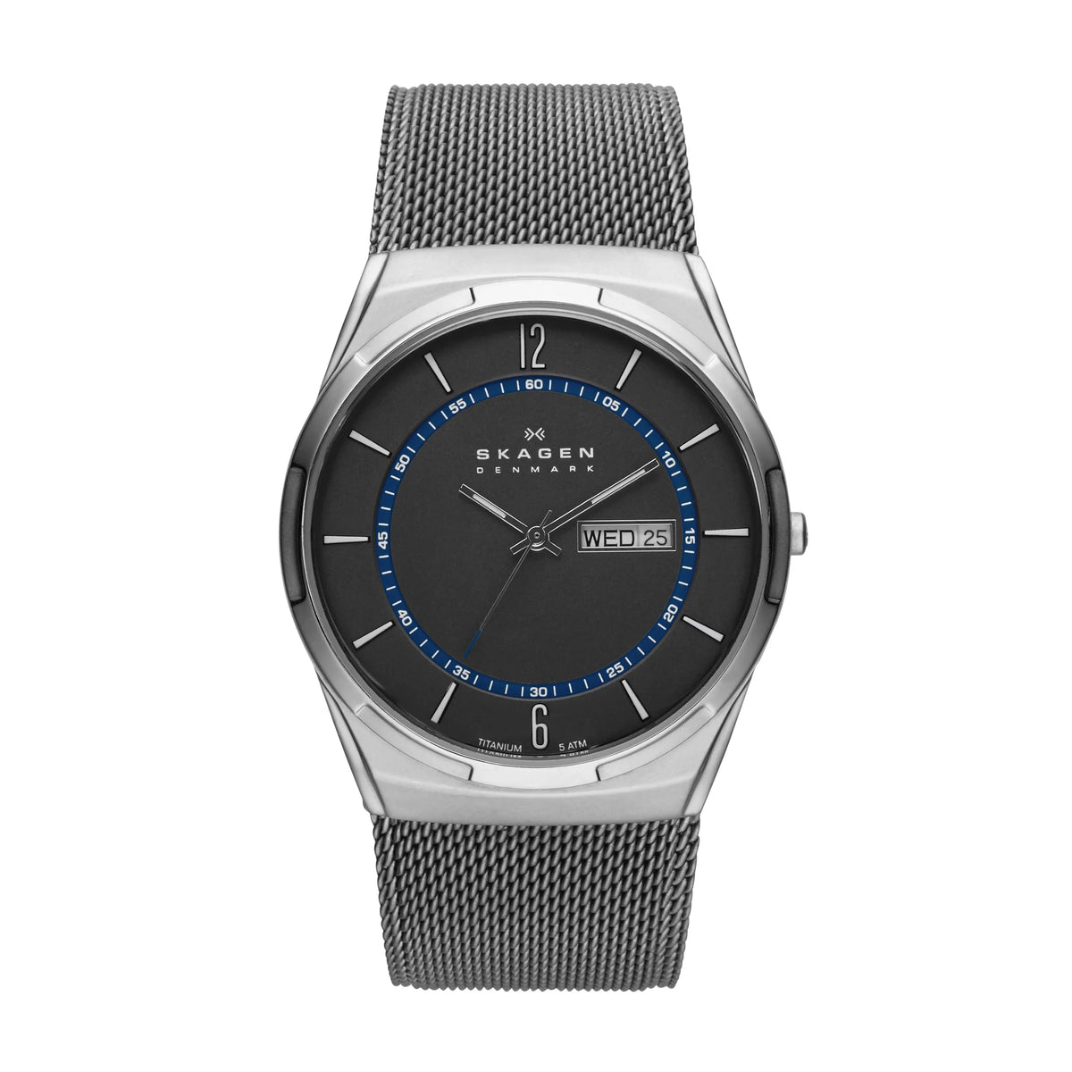 Gray and Melbye Watch Day-Date Titanium Steel-Mesh (SKW6078)