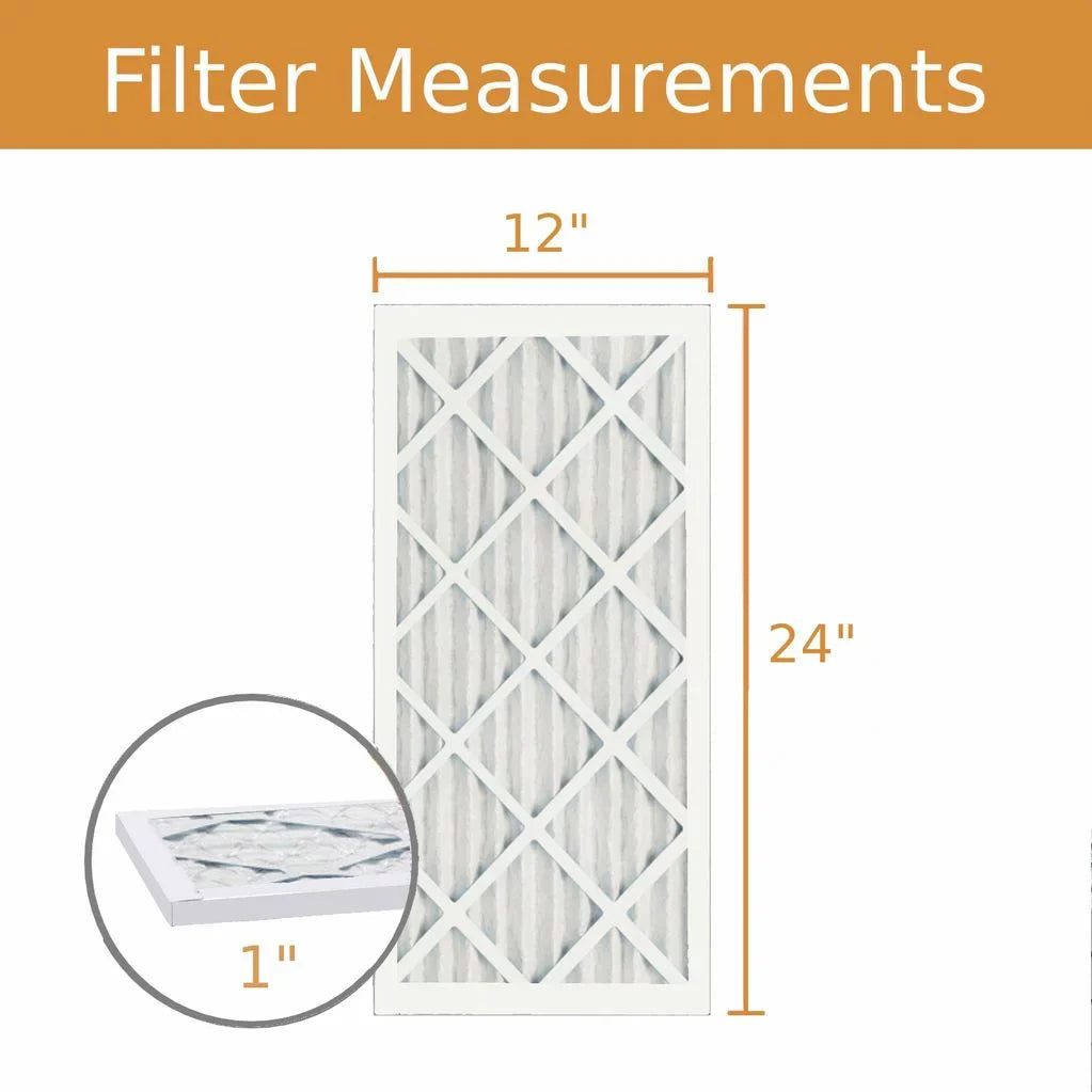 12x12x1 Pack) MERV (6 Key - Pleat 8 Filter Air Purolator