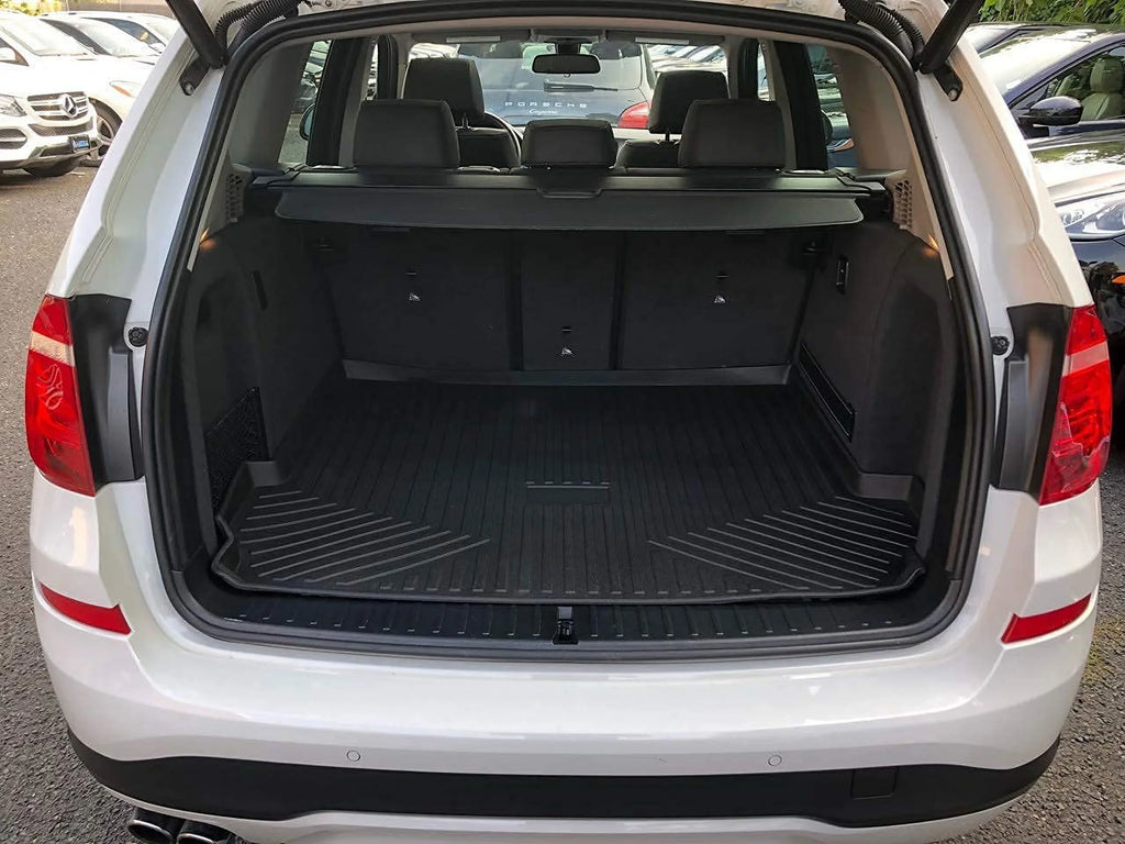 Non-Slip Rubber Liner – for Pre-Cut – X3 Install Design – Weather-Resistant Trunk for Easy Cars Car Raised Trunk – Trunk – Mats Laser EA Lip 2011-2017 Cargo BMW Mat Mat with EACCESSORIES to