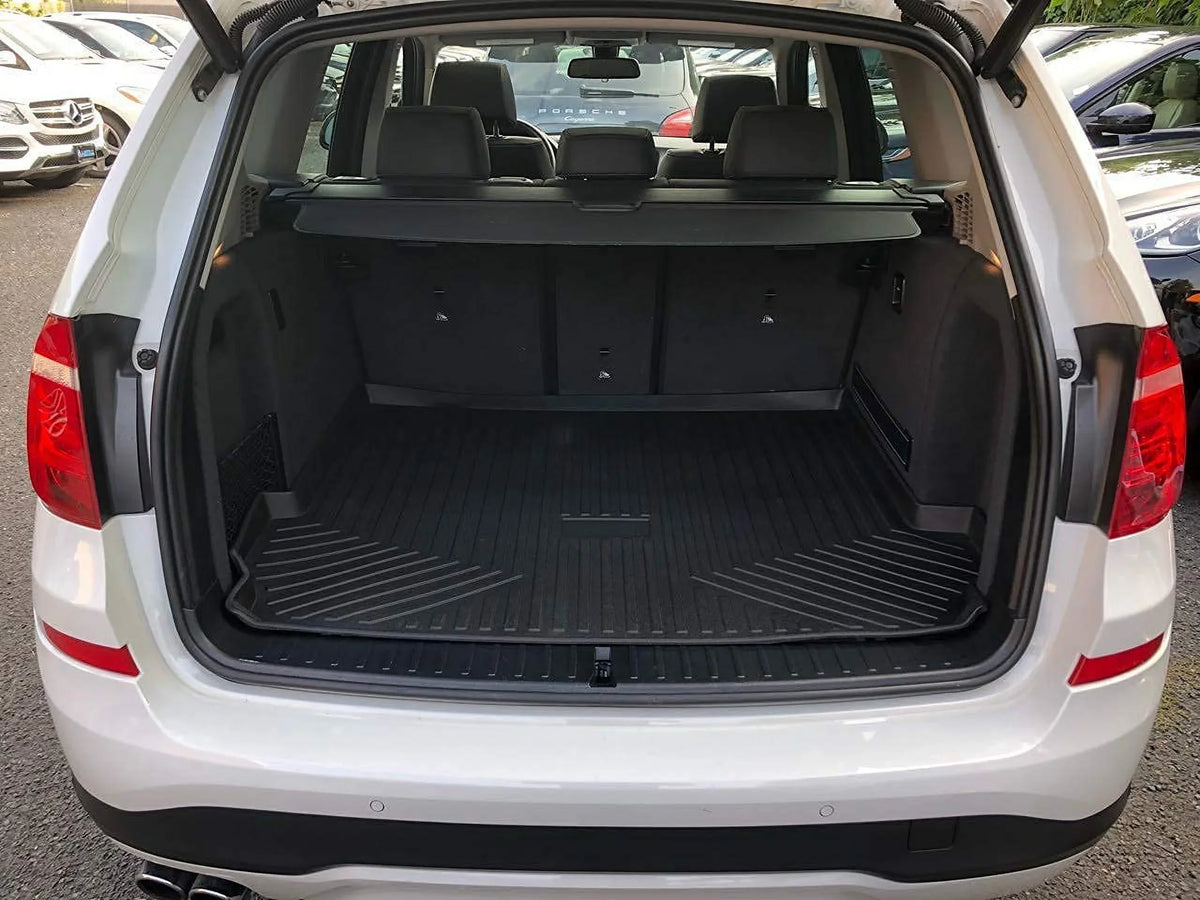 Non-Slip Rubber Liner – for Pre-Cut – X3 Install Design – Weather-Resistant Trunk for Easy Cars Car Raised Trunk – Trunk – Mats Laser EA Lip 2011-2017 Cargo BMW Mat Mat with EACCESSORIES to