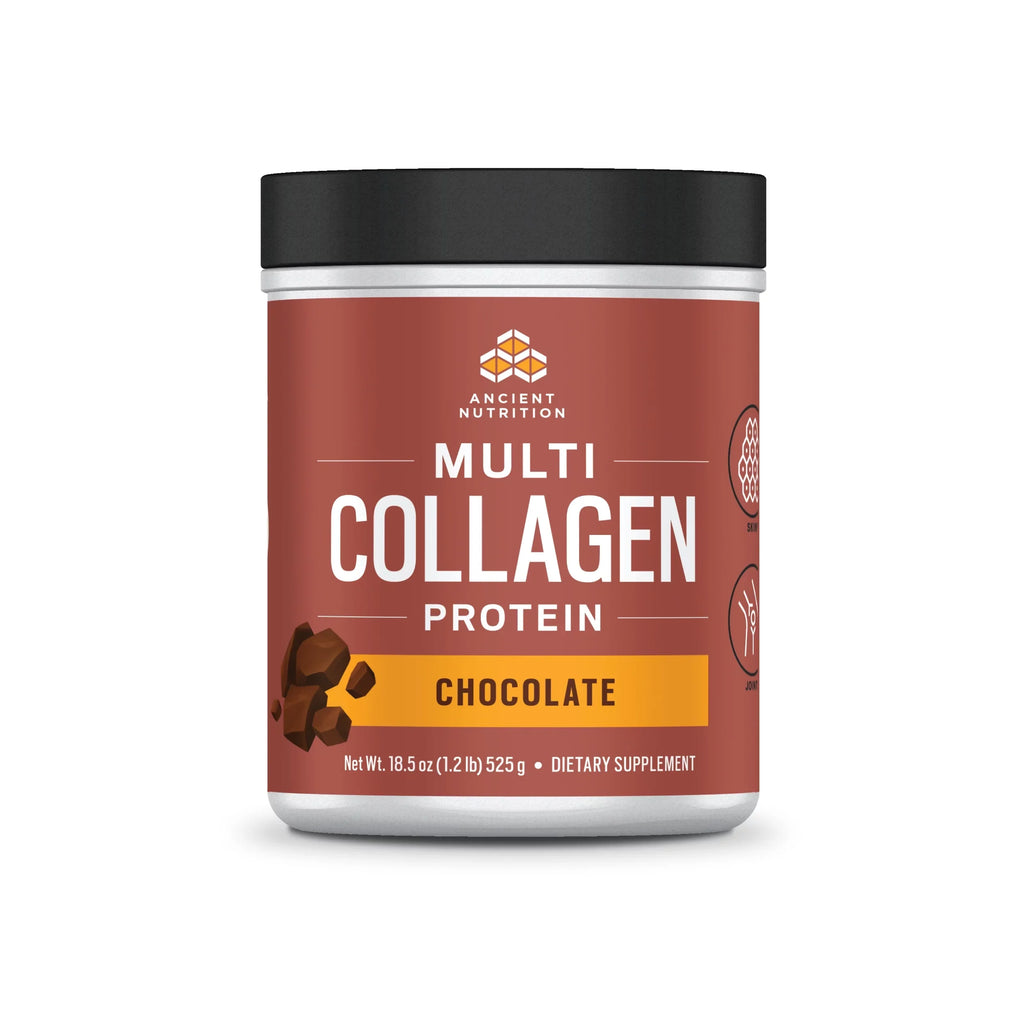 40 Collagen Chocolate, Protein, Nutrition, servings Ancient Multi