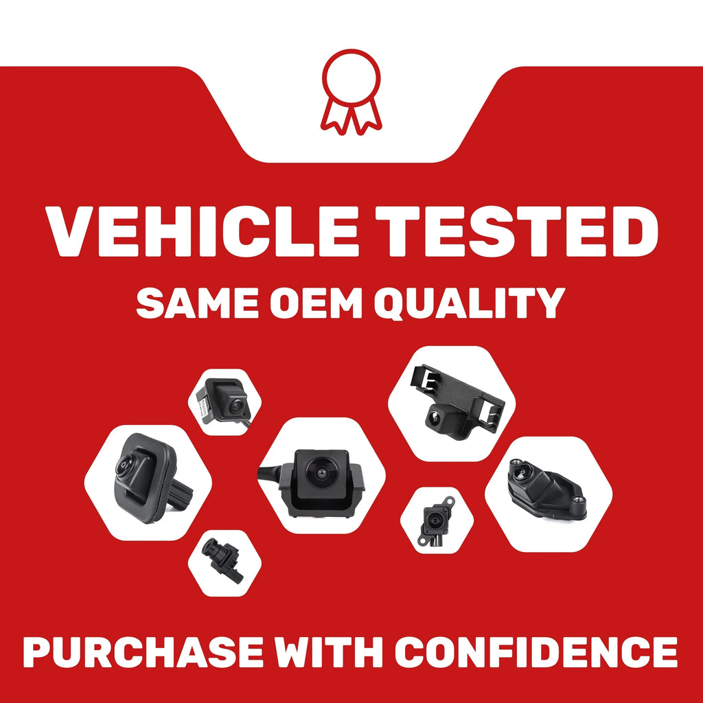Camera Master New Acura (2013-2015) 39530-TX4-A01 RDX OE Replacement Part # Tailgaters for Backup