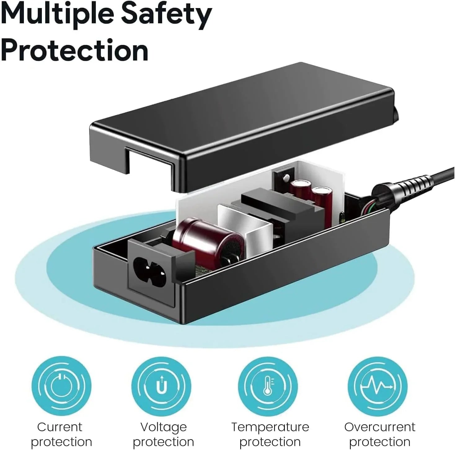 Guy-Tech AC I5558-2859BLK Inspiron I5558-2858BLK series 65W 15 DC I5558-2572BLK 5000 I5558-1430BLK Adapter / Compatible Dell i5558-4286SLV with i5558-1415BLK i5558-2143SLV i5558 i5558-2144SLV