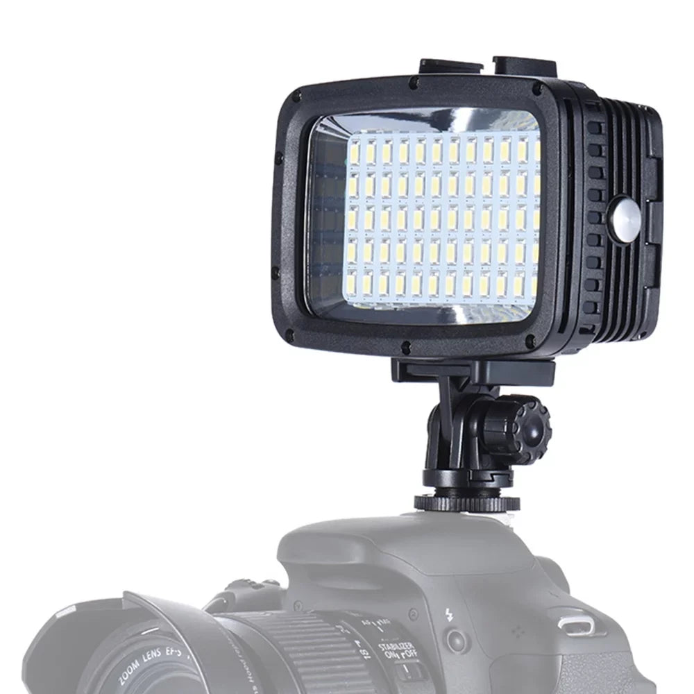 1800LM 5500K Yi Andoer SJCAM for Studio Bright Action DSLR & + Fill-in Shoe 3 w/ Filte for Photo 60pcs Hot 40m Mount Cam * 3 Underwater Video Modes Waterproof 10 Diving GoPro Ultra Hero