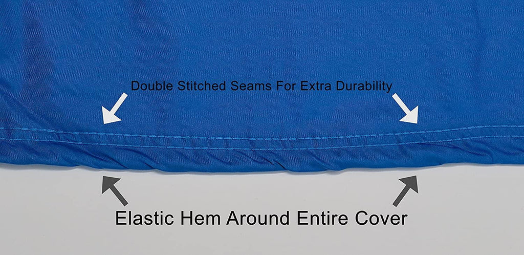 STS Weather Fit Color Includes Sun! & Trailerable Kawasaki Jet - Bag Contour Ski Cover Straps Protect - Weatherproof Blue/Black Storage All - Trailer from & for 2001-2002 Custom Rain 900 -