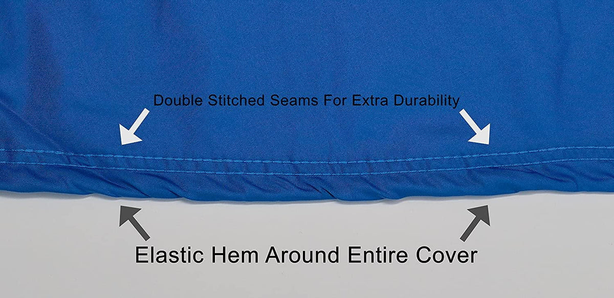 STS Weather Fit Color Includes Sun! & Trailerable Kawasaki Jet - Bag Contour Ski Cover Straps Protect - Weatherproof Blue/Black Storage All - Trailer from & for 2001-2002 Custom Rain 900 -